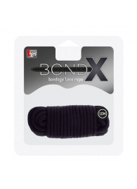 Черная веревка для связывания BONDX LOVE ROPE - 10 м. - Dream Toys - купить с доставкой в Ставрополе