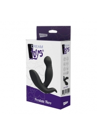Черный вибромассажер простаты PROSTATE HERO - Dream Toys - в Ставрополе купить с доставкой