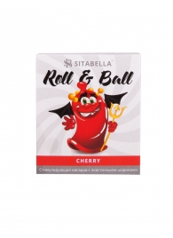 Стимулирующий презерватив-насадка Roll   Ball Cherry - Sitabella - купить с доставкой в Ставрополе