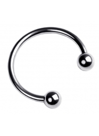 Серебристая подкова на головку пениса - ToyFa - купить с доставкой в Ставрополе