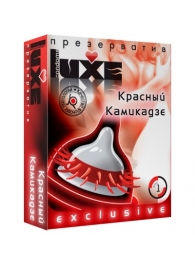 Презерватив LUXE  Exclusive   Красный Камикадзе  - 1 шт. - Luxe - купить с доставкой в Ставрополе