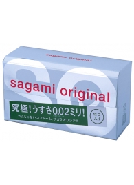 Ультратонкие презервативы Sagami Original - 12 шт. - Sagami - купить с доставкой в Ставрополе