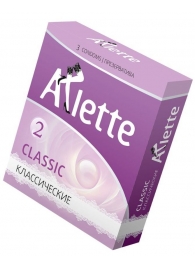 Классические презервативы Arlette Classic - 3 шт. - Arlette - купить с доставкой в Ставрополе