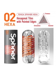 Мастурбатор SPINNER Hexa - Tenga - в Ставрополе купить с доставкой