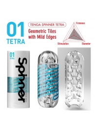 Мастурбатор SPINNER Tetra - Tenga - в Ставрополе купить с доставкой