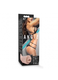 Телесный мастурбатор-ротик Angie - Blush Novelties - в Ставрополе купить с доставкой