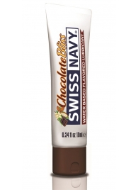 Лубрикант с ароматом шоколада Swiss Navy Chocolate Bliss Lube - 10 мл. - Swiss navy - купить с доставкой в Ставрополе