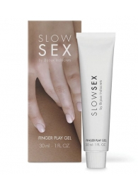 Гель для мастурбации с ароматом кокоса Slow Sex Finger Play Gel - 30 мл. - Bijoux Indiscrets - купить с доставкой в Ставрополе