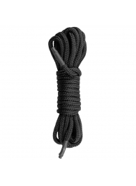 Черная веревка для бондажа Easytoys Bondage Rope - 5 м. - Easy toys - купить с доставкой в Ставрополе