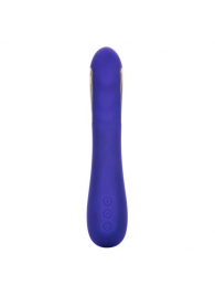 Фиолетовый вибратор с электростимуляцией Intimate E-Stimulator Petite Wand - 18,5 см. - California Exotic Novelties - купить с доставкой в Ставрополе