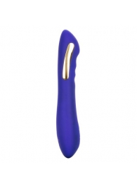 Фиолетовый вибратор с электростимуляцией Intimate E-Stimulator Petite Wand - 18,5 см. - California Exotic Novelties - купить с доставкой в Ставрополе