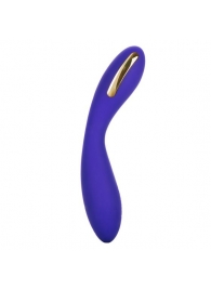 Фиолетовый вибратор с электростимуляцией Intimate E-Stimulator Wand - 21,5 см. - California Exotic Novelties - купить с доставкой в Ставрополе