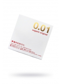 Супертонкий презерватив Sagami Original 0.01 - 1 шт. - Sagami - купить с доставкой в Ставрополе