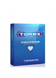 Гладкие презервативы Torex  Классические  - 3 шт. - Torex - купить с доставкой в Ставрополе