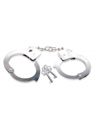 Металлические наручники Beginner s Metal Cuffs - Pipedream - купить с доставкой в Ставрополе
