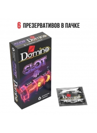 Ароматизированные презервативы DOMINO  Фруктовый слот  - 6 шт. - Domino - купить с доставкой в Ставрополе