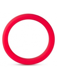 Красное эрекционное кольцо Silicone Go Pro Cock Ring - Blush Novelties - в Ставрополе купить с доставкой