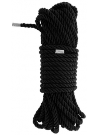 Черная веревка для бондажа BONDAGE ROPE - 10 м. - Dream Toys - купить с доставкой в Ставрополе