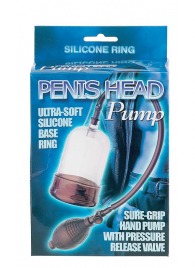 Помпа на головку фаллоса Penis Head Pump - Seven Creations - в Ставрополе купить с доставкой