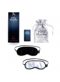 Набор из двух масок на глаза Soft Blindfold Twin Pack - Fifty Shades of Grey - купить с доставкой в Ставрополе