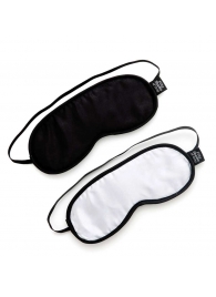 Набор из двух масок на глаза Soft Blindfold Twin Pack - Fifty Shades of Grey - купить с доставкой в Ставрополе