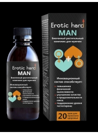 Мужской биогенный концентрат для усиления эрекции Erotic hard Man - 250 мл. - Erotic Hard - купить с доставкой в Ставрополе