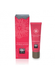 Возбуждающий интимный гель для двоих STIMULATION GEL Pomegranate   Nutmeg - 30 мл. - Shiatsu - купить с доставкой в Ставрополе