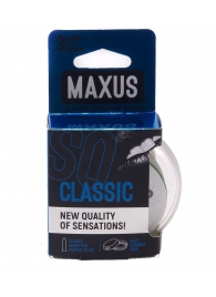 Классические презервативы в пластиковом кейсе MAXUS Classic - 3 шт. - Maxus - купить с доставкой в Ставрополе