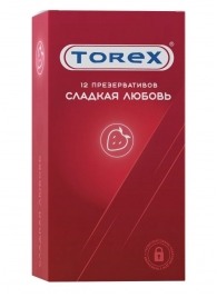 Презервативы Torex  Сладкая любовь  с ароматом клубники - 12 шт. - Torex - купить с доставкой в Ставрополе