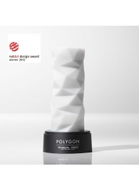 Белый 3D мастурбатор POLYGON - Tenga - в Ставрополе купить с доставкой