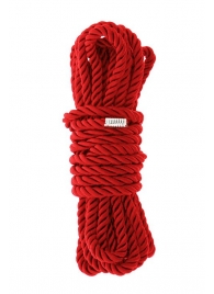 Красная веревка для шибари DELUXE BONDAGE ROPE - 5 м. - Dream Toys - купить с доставкой в Ставрополе