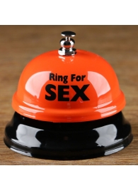 Настольный звонок RING FOR SEX - Сима-Ленд - купить с доставкой в Ставрополе