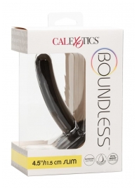 Черный анальный стимулятор Boundless 4.5” Slim Probe - 11,5 см. - California Exotic Novelties - купить с доставкой в Ставрополе