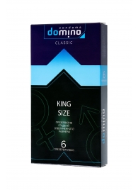 Презервативы увеличенного размера DOMINO Classic King size - 6 шт. - Domino - купить с доставкой в Ставрополе