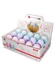 Набор из 15 мини-мастурбаторов Fantastic Egg Hard Boiled - Baile - в Ставрополе купить с доставкой