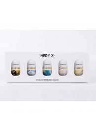 Набор из 5 мастурбаторов Hedy X5 Mixed - Svakom - в Ставрополе купить с доставкой