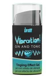 Жидкий интимный гель с эффектом вибрации Vibration! Gin   Tonic - 15 мл. - INTT - купить с доставкой в Ставрополе