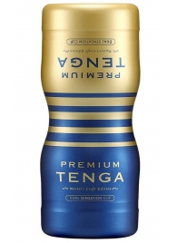 Мастурбатор TENGA Premium Dual Sensation Cup - Tenga - в Ставрополе купить с доставкой