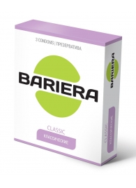 Классические презервативы Bariera Classic - 3 шт. - Bariera - купить с доставкой в Ставрополе