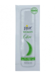 Лубрикант на водной основе pjur WOMAN Aloe - 2 мл. - Pjur - купить с доставкой в Ставрополе