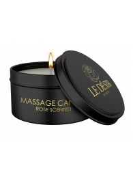 Массажная свеча с ароматом розы Massage Candle Rose Scented - 100 гр. - Shots Media BV - купить с доставкой в Ставрополе