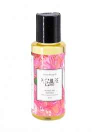 Массажное масло Pleasure Lab Delicate с ароматом пиона и пачули - 50 мл. - Pleasure Lab - купить с доставкой в Ставрополе