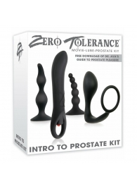 Набор стимуляторов простаты Intro To Prostate Kit - Zero Tolerance - в Ставрополе купить с доставкой