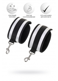 Серебристо-черные оковы Anonymo - ToyFa - купить с доставкой в Ставрополе