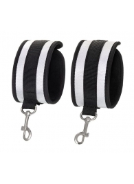 Серебристо-черные оковы Anonymo - ToyFa - купить с доставкой в Ставрополе