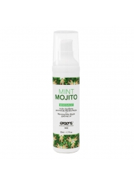 Разогревающее массажное масло с ароматом мохито Gourmet Mint Mojito - 50 мл. - Exsens - купить с доставкой в Ставрополе