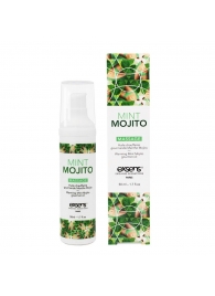 Разогревающее массажное масло с ароматом мохито Gourmet Mint Mojito - 50 мл. - Exsens - купить с доставкой в Ставрополе