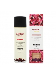 Органическое массажное масло GARNET ARGAN - 100 мл. - Exsens - купить с доставкой в Ставрополе