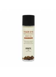 Органическое массажное масло TIGER EYE MACADAMIA - 100 мл. - Exsens - купить с доставкой в Ставрополе