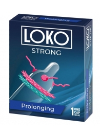 Стимулирующая насадка на пенис LOKO STRONG с продлевающим эффектом - Sitabella - в Ставрополе купить с доставкой